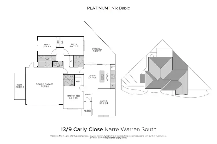 Floorplan of Homely unit listing, 13/9 Carly Close, Narre Warren South VIC 3805