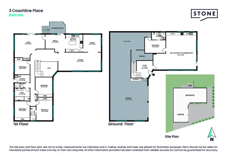 Floorplan of Homely house listing, 3 Coachline Place, Belrose NSW 2085