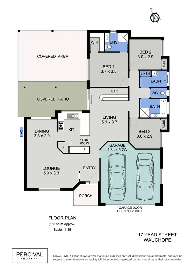 Floorplan of Homely house listing, 17 Pead Street, Wauchope NSW 2446