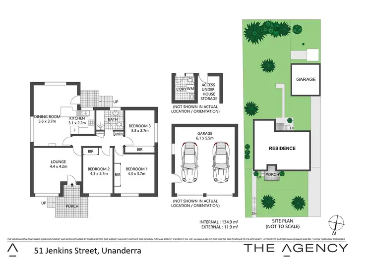 Floorplan of Homely house listing, 51 Jenkins Street, Unanderra NSW 2526