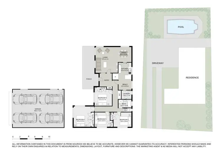 Floorplan of Homely house listing, 99 Lanhams Road, Winston Hills NSW 2153