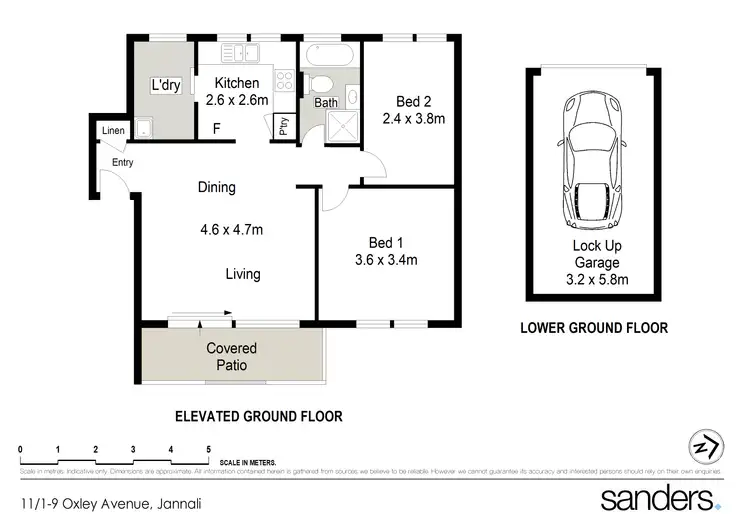 Floorplan of Homely unit listing, 11/1-9 Oxley Avenue, Jannali NSW 2226