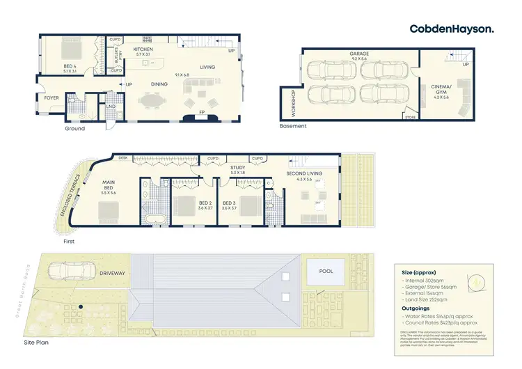 Floorplan of Homely house listing, 521 Great North Road, Abbotsford NSW 2046