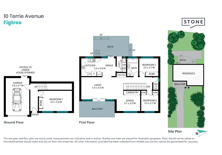 Floorplan of Homely house listing, 10 Terrie Avenue, Figtree NSW 2525