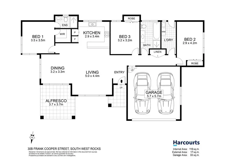 Floorplan of Homely house listing, 30B Frank Cooper Street, South West Rocks NSW 2431