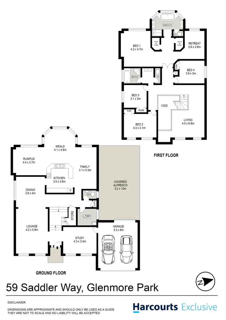 Floorplan of Homely house listing, 59 Saddler Way, Glenmore Park NSW 2745