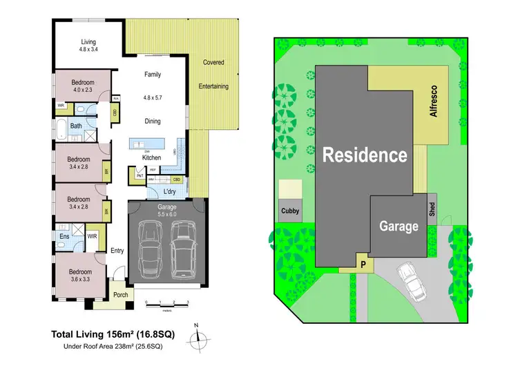Floorplan of Homely house listing, 13 Warwick Way, Drouin VIC 3818