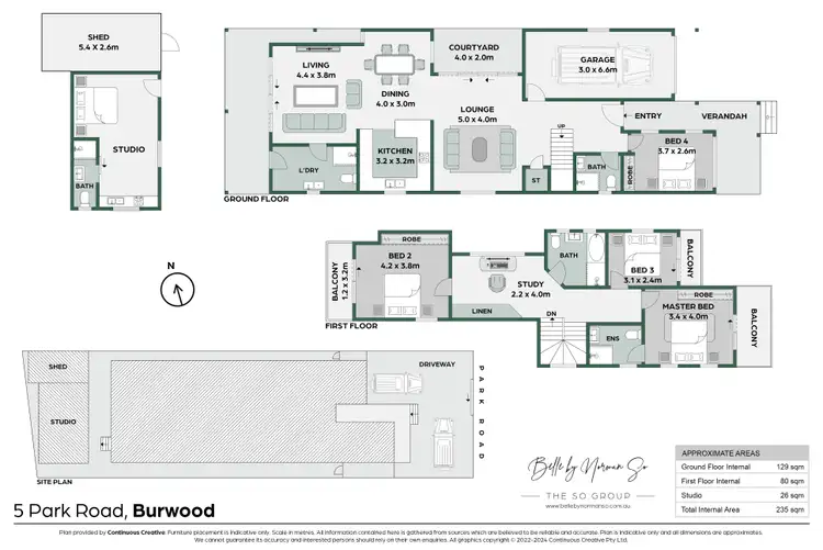 Floorplan of Homely house listing, 5 Park Road, Burwood NSW 2134