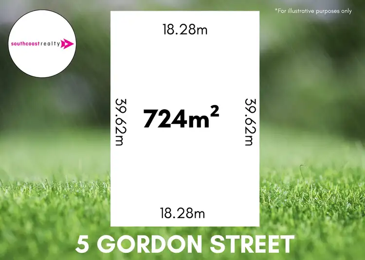 Floorplan of Homely land listing, 5 Gordon Street, Goolwa Beach SA 5214