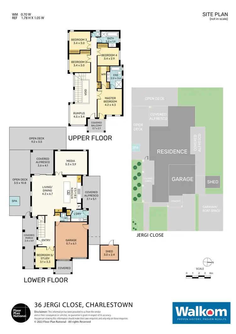 Floorplan of Homely house listing, 36 Jergi Close, Charlestown NSW 2290