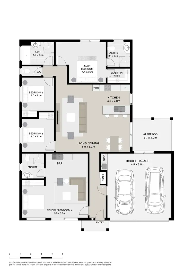 Floorplan of Homely house listing, 7 Bright Court, Burnside QLD 4560