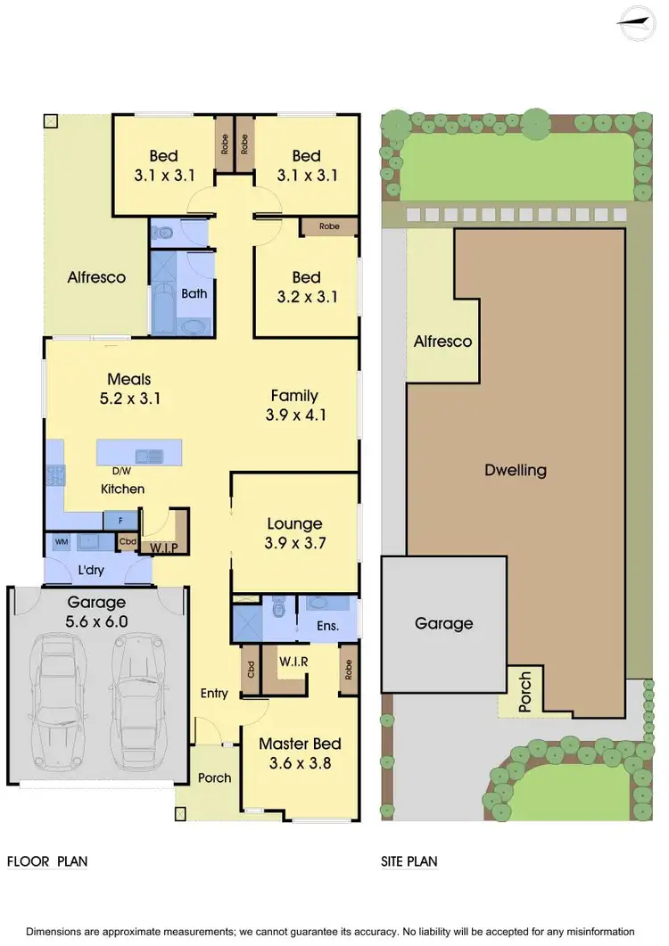 Floorplan of Homely house listing, 8 Pademelon Street, Doreen VIC 3754