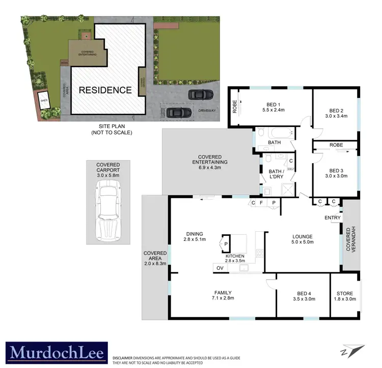 Floorplan of Homely house listing, 82 Casuarina Drive, Cherrybrook NSW 2126