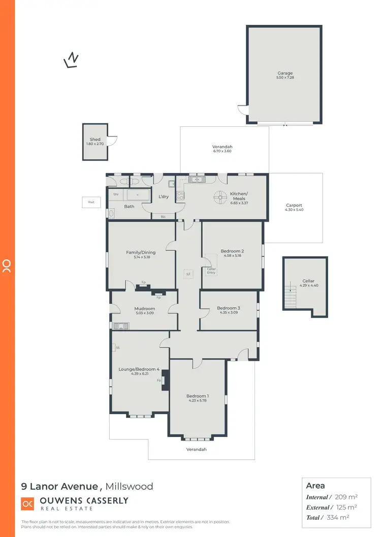 Floorplan of Homely house listing, 9 Lanor Avenue, Millswood SA 5034