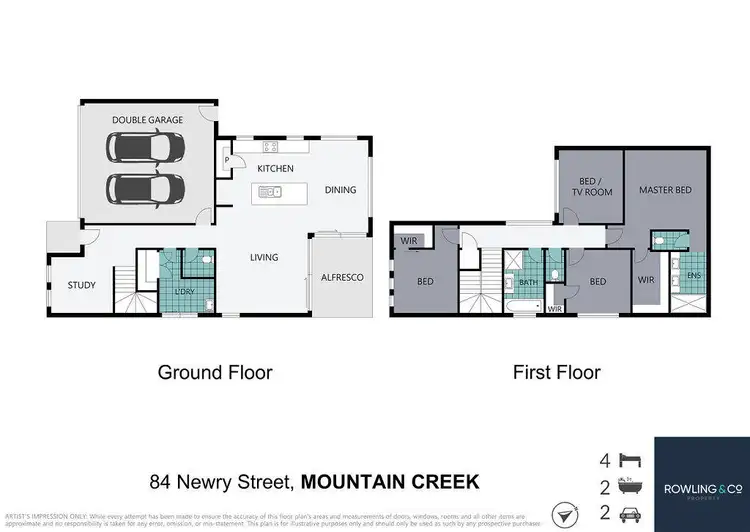 Floorplan of Homely house listing, 84 Newry Street, Mountain Creek QLD 4557