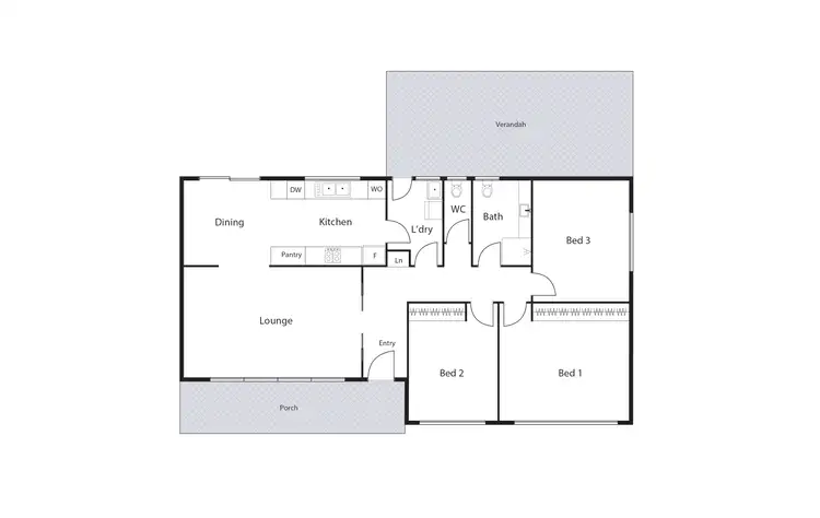 Floorplan of Homely house listing, 31 Dunstan Street, Curtin ACT 2605