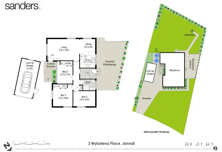Floorplan of Homely house listing, 3 Wybalena Place, Jannali NSW 2226