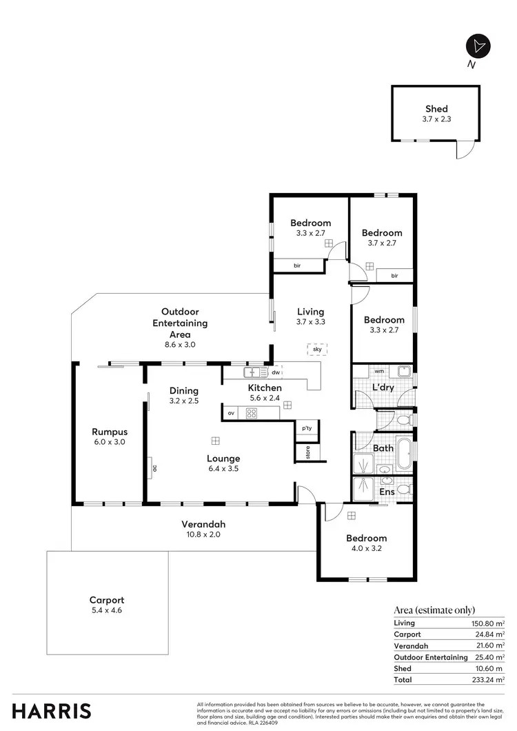 Floorplan of Homely house listing, 27 Minnipa Drive, Hallett Cove SA 5158