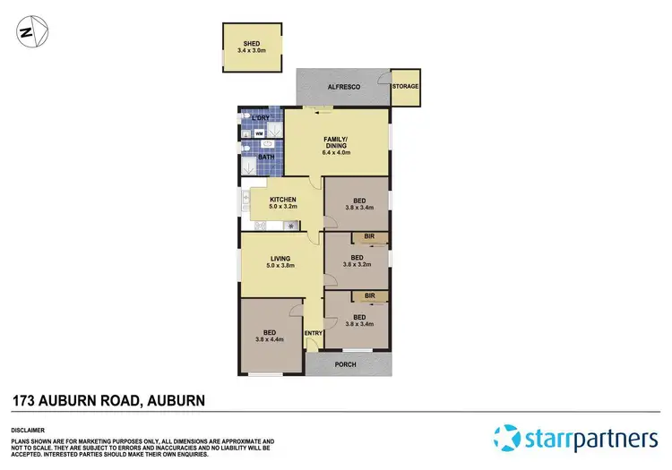 Floorplan of Homely house listing, 173 Auburn Road, Auburn NSW 2144