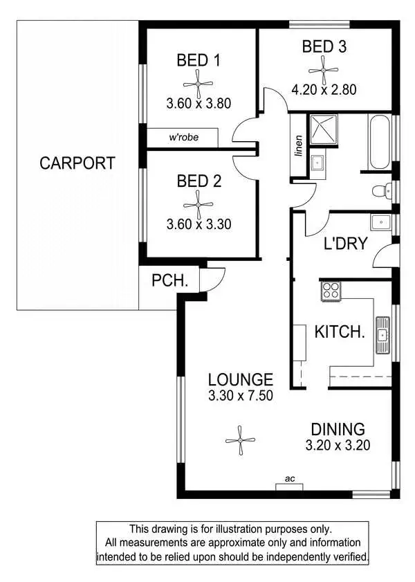 Floorplan of Homely house listing, 9 Gardner Street, Millicent SA 5280