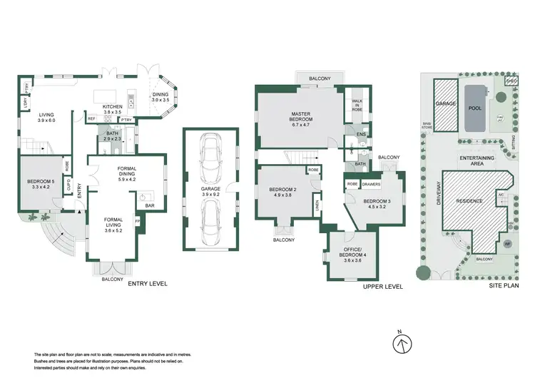 Floorplan of Homely house listing, 2 Moorefield Avenue, Hunters Hill NSW 2110