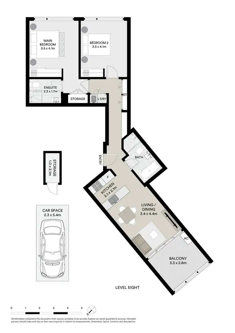 Floorplan of Homely apartment listing, 306/213 Princes Highway, Arncliffe NSW 2205
