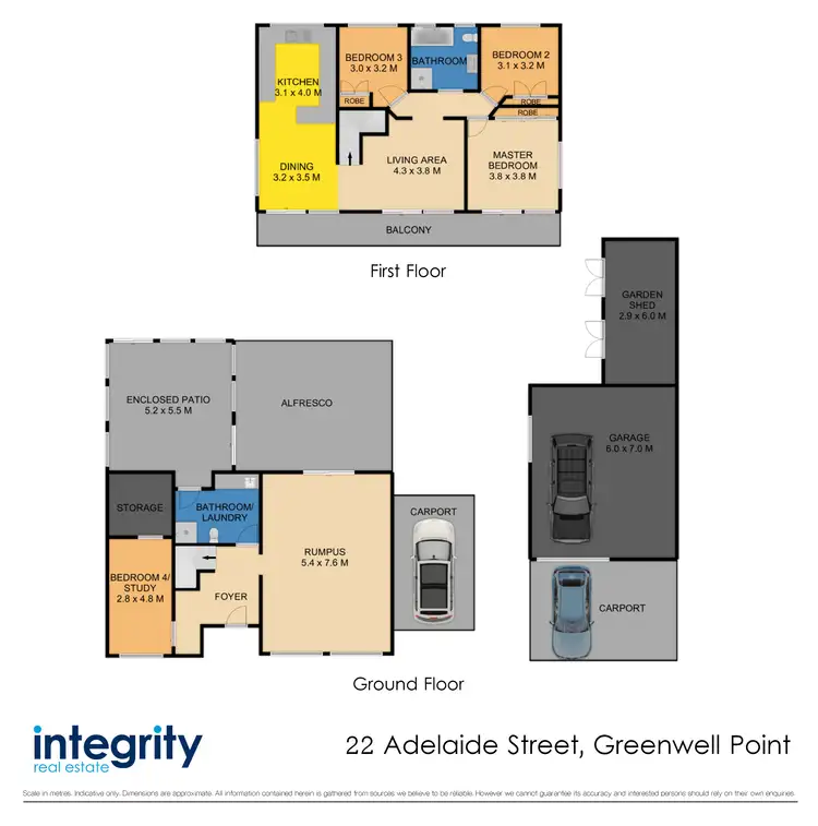 Floorplan of Homely house listing, 22 Adelaide Street, Greenwell Point NSW 2540