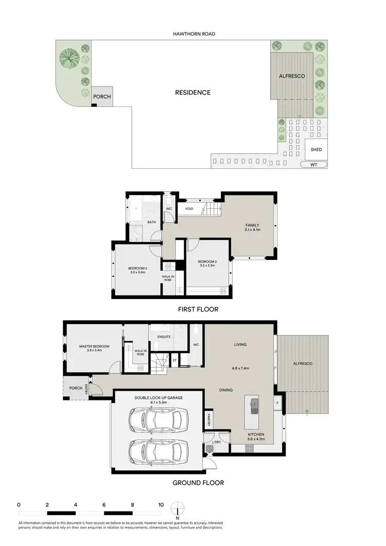 Floorplan of Homely townhouse listing, 5/125-129 Hawthorn Road, Forest Hill VIC 3131