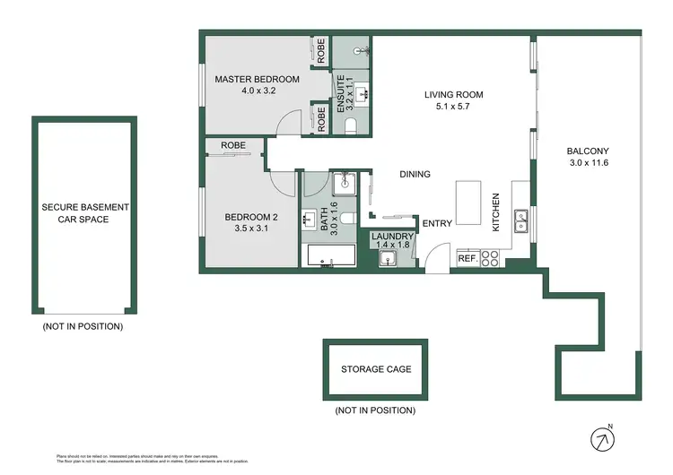 Floorplan of Homely apartment listing, 104/8 Merriville Road, Kellyville Ridge NSW 2155