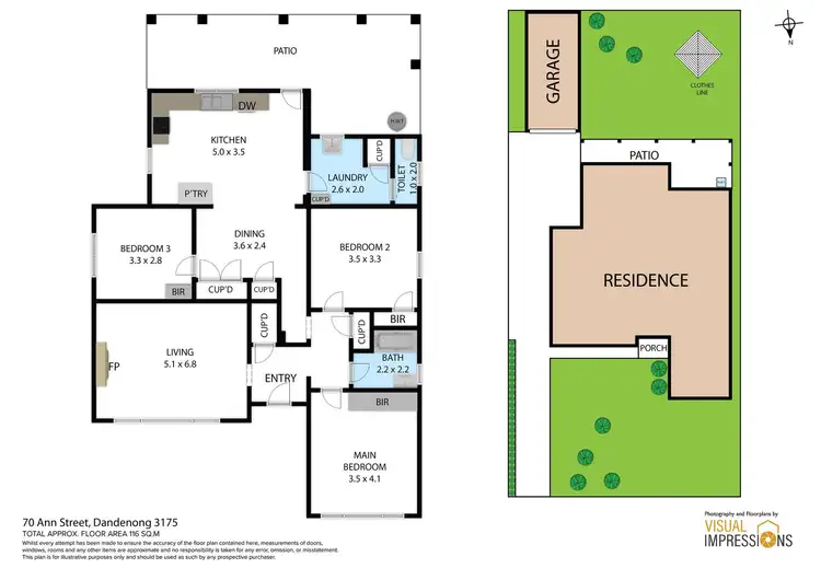 Floorplan of Homely house listing, 70 Ann Street, Dandenong VIC 3175