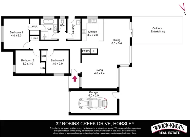 Floorplan of Homely house listing, 32 Robins Creek Drive, Horsley NSW 2530