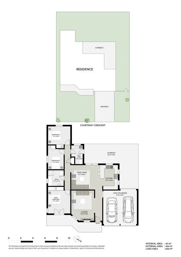 Floorplan of Homely house listing, 34 Courtenay Crescent, Long Beach NSW 2536