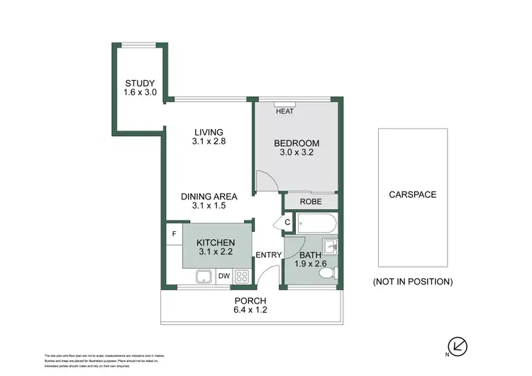 Floorplan of Homely apartment listing, 11/28 Patterson Street, Middle Park VIC 3206