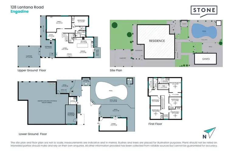 Floorplan of Homely house listing, 128 Lantana Road, Engadine NSW 2233