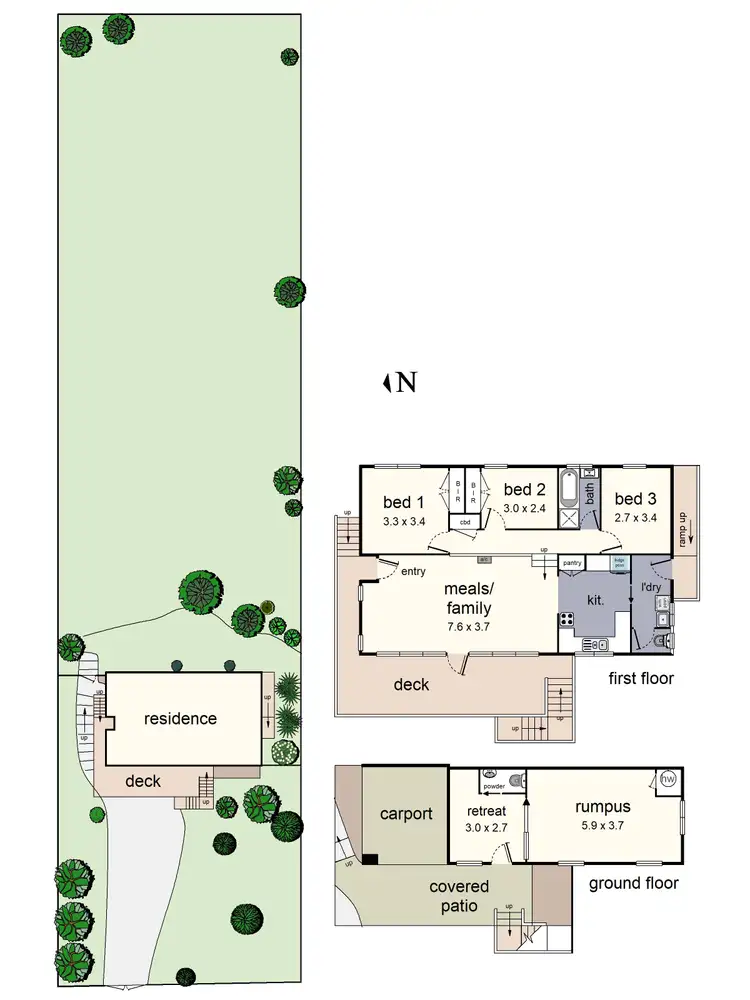 Floorplan of Homely house listing, 232 Swansea Road, Mount Evelyn VIC 3796