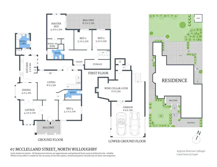Floorplan of Homely house listing, 67 McClelland Street, Willoughby NSW 2068