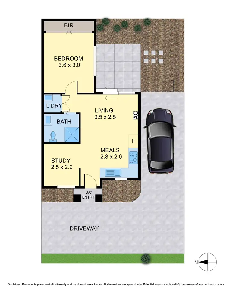 Floorplan of Homely unit listing, 3/65 Miranda Road, Reservoir VIC 3073