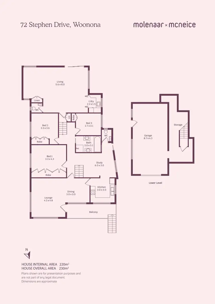 Floorplan of Homely house listing, 72 Stephen Drive, Woonona NSW 2517