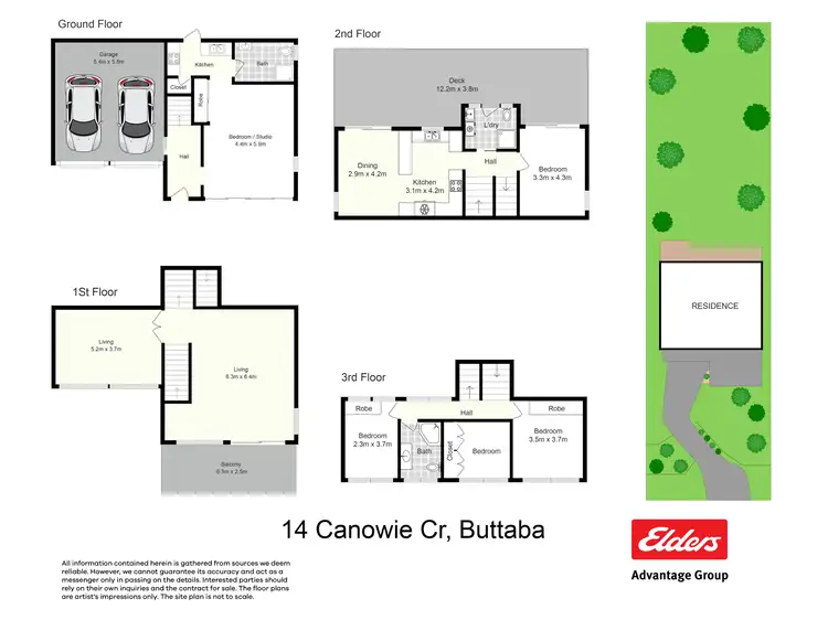 Floorplan of Homely house listing, 14 Canowie Crescent, Buttaba NSW 2283