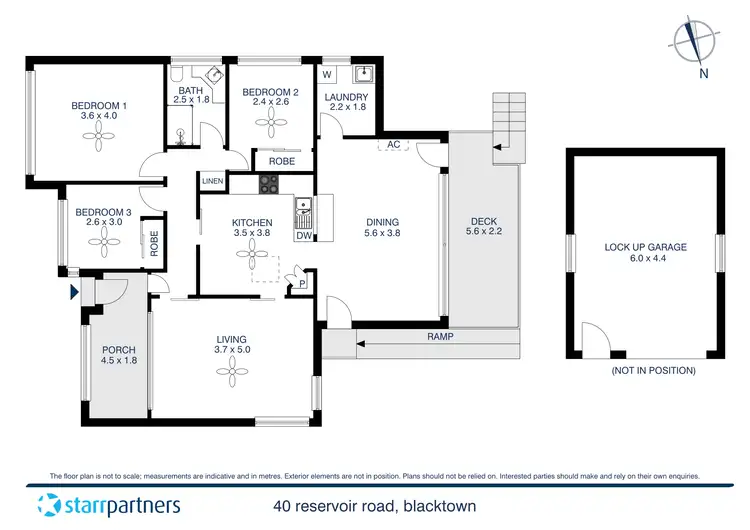 Floorplan of Homely house listing, 40 Reservoir Road, Blacktown NSW 2148