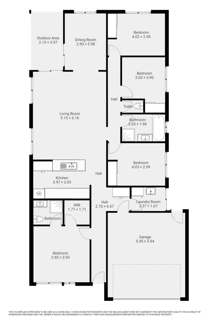 Floorplan of Homely house listing, 9 Shiraz Court, Mildura VIC 3500