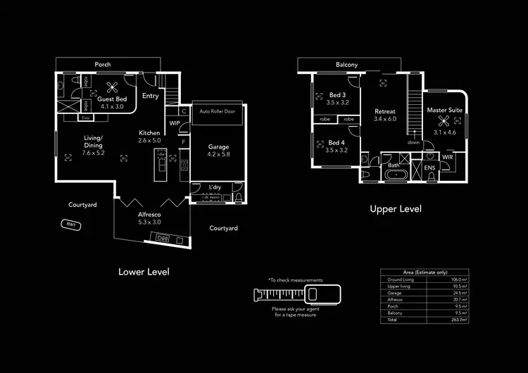 Floorplan of Homely house listing, 1A Dineen Place, West Beach SA 5024