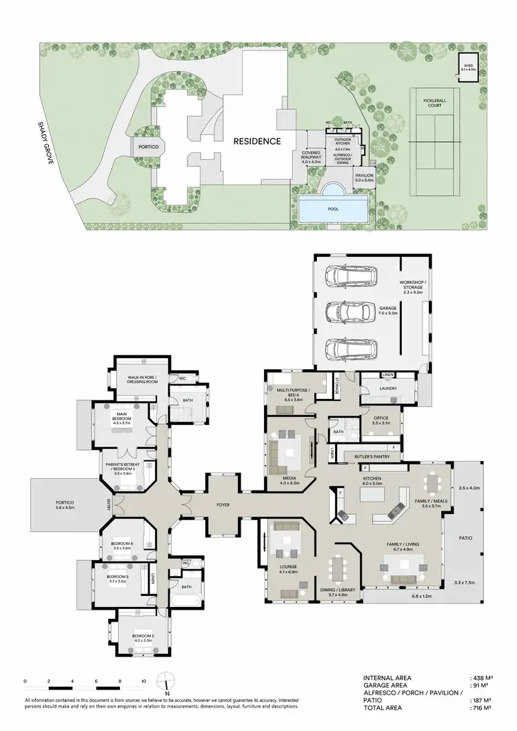 Floorplan of Homely house listing, 8 Shady Grove, Tanawha QLD 4556