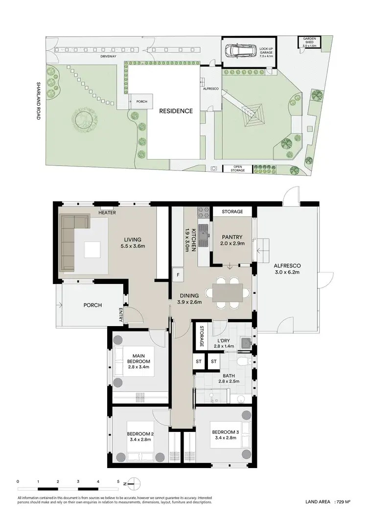 Floorplan of Homely house listing, 63 Sharland Road, Corio VIC 3214
