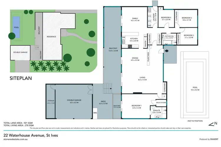 Floorplan of Homely house listing, 22 Waterhouse Avenue, St Ives NSW 2075