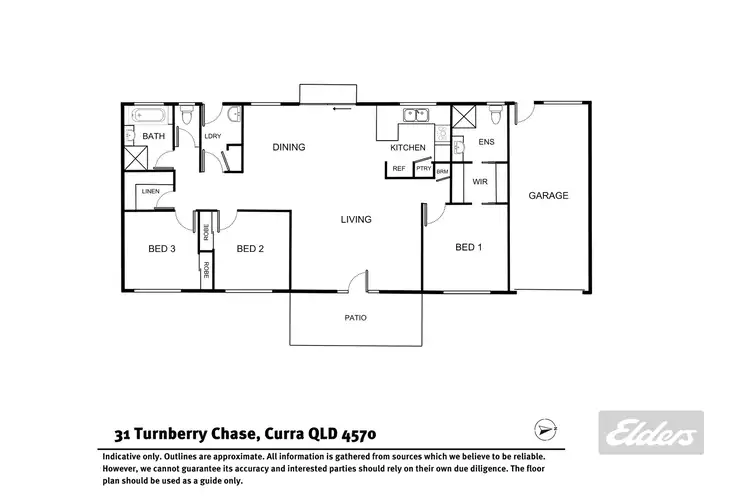 Floorplan of Homely house listing, 31 Turnberry Chase, Curra QLD 4570