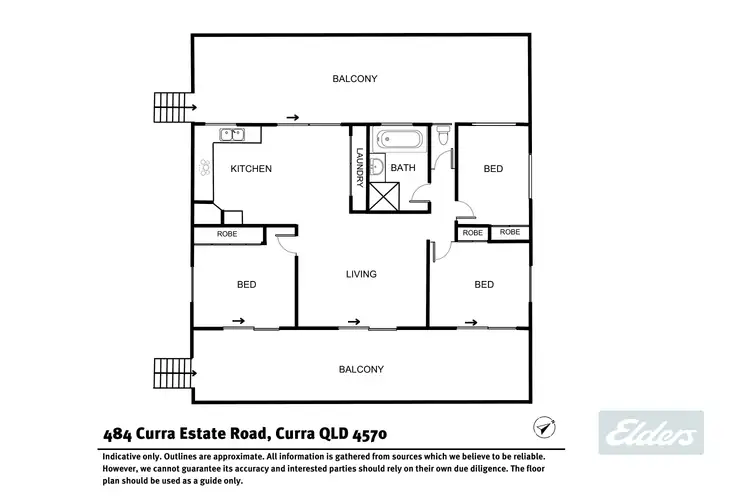 Floorplan of Homely house listing, 484 Curra Estate Road, Curra QLD 4570