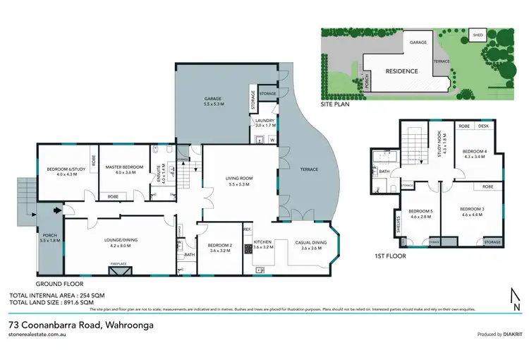 Floorplan of Homely house listing, 73 Coonanbarra Road, Wahroonga NSW 2076