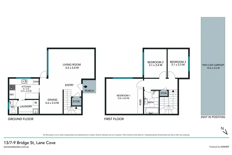 Floorplan of Homely house listing, 13/7-9 Bridge Street, Lane Cove NSW 2066