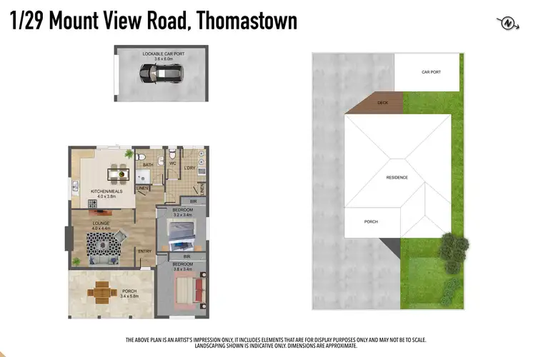 Floorplan of Homely house listing, 1/29 Mount View Road, Thomastown VIC 3074